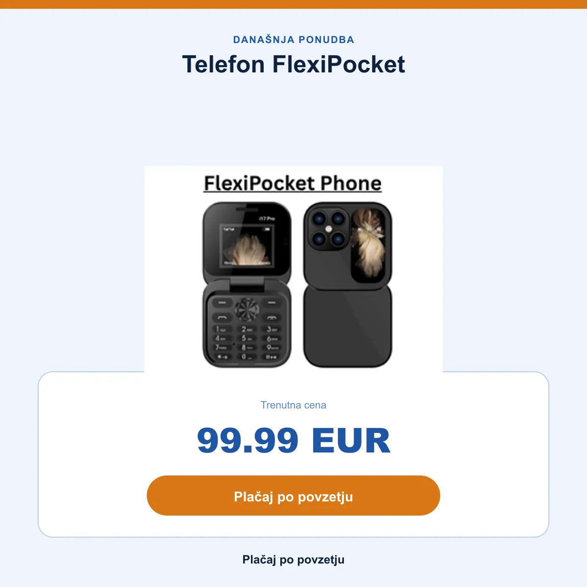 Povzetek ponudbe: 99,99 €