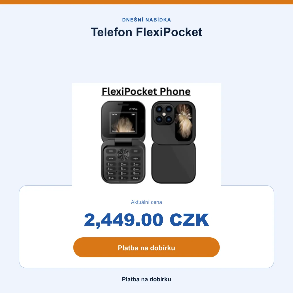 Shrnutí nabídky: 2 449 Kč