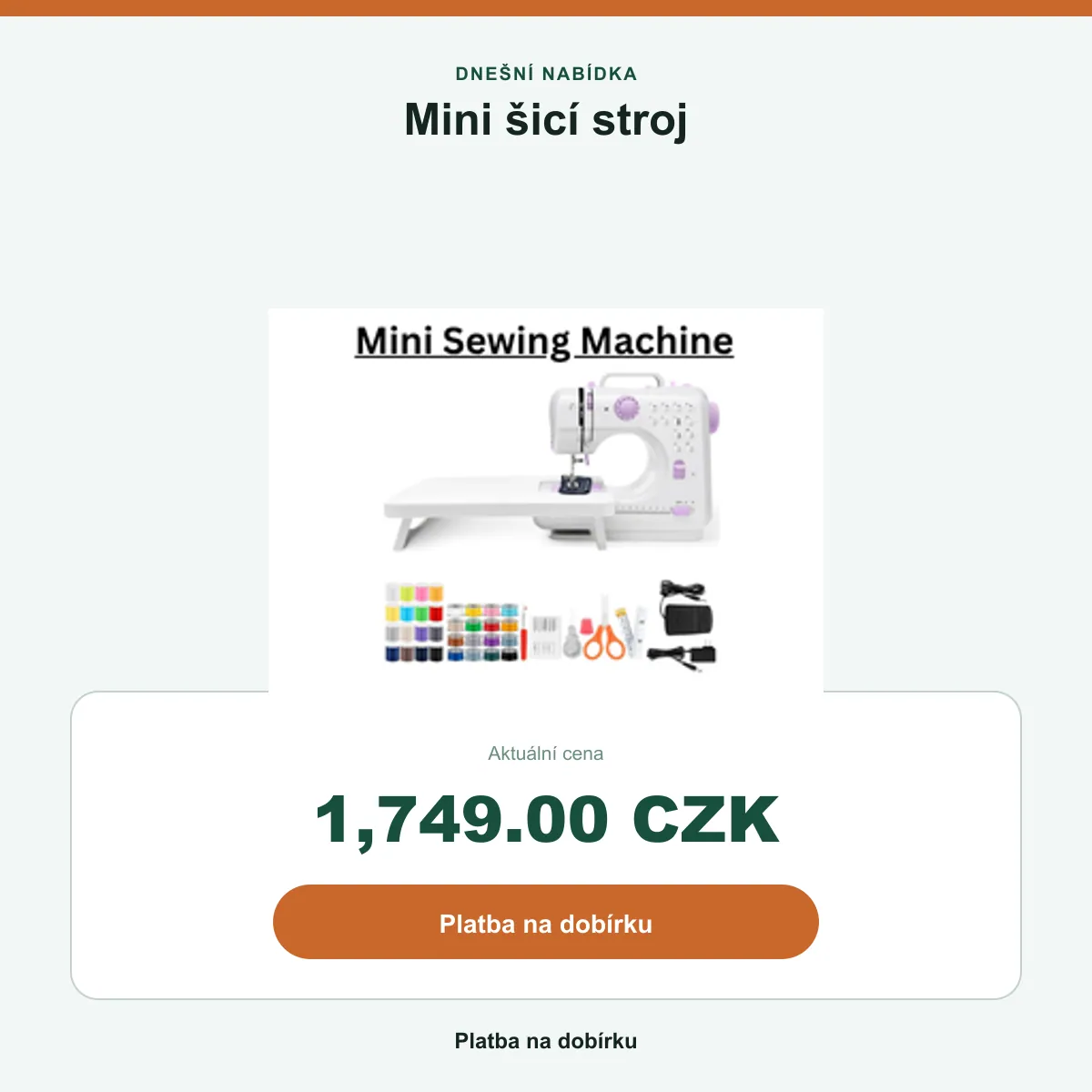 Shrnutí nabídky: 1 749 Kč