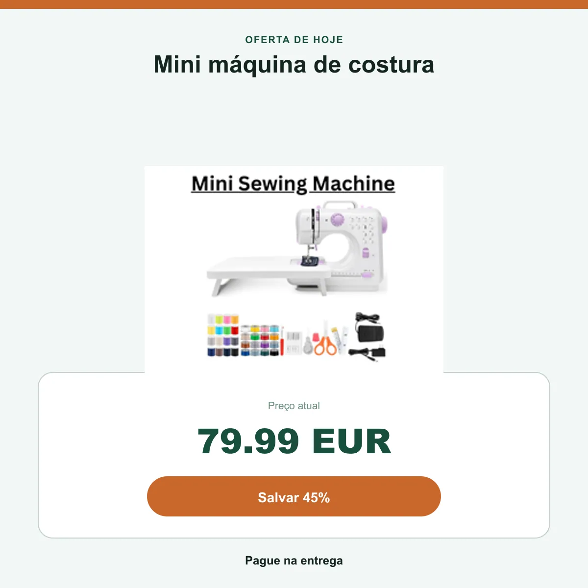 Resumo da oferta: 79,99 €