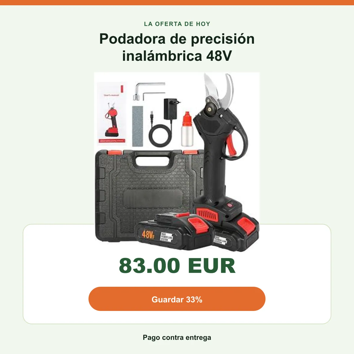 Resumen de oferta: 83 €