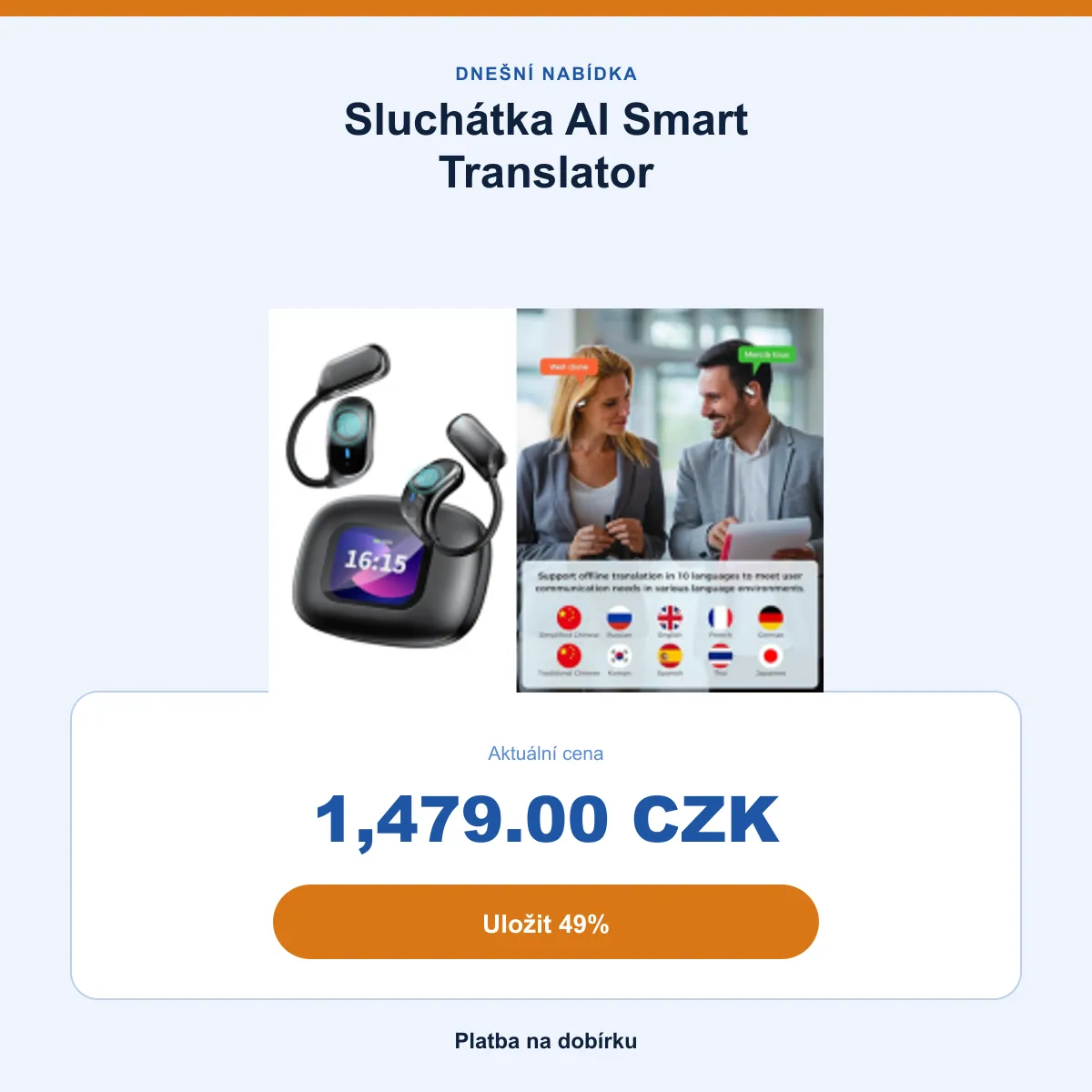 Shrnutí nabídky: 1 479 Kč