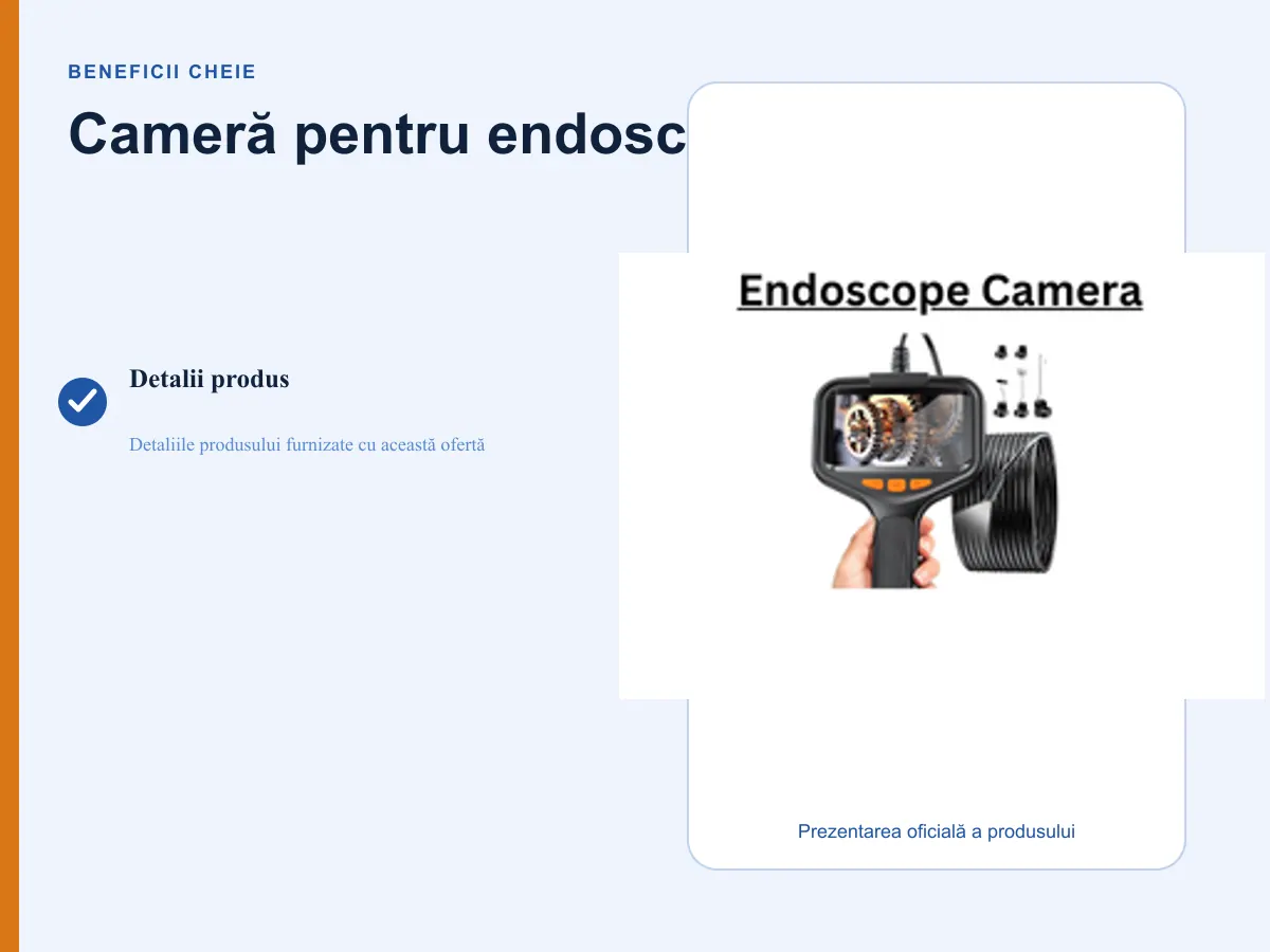 InspectX VisionScope Rezoluție înaltă 1920P – Această cameră de…