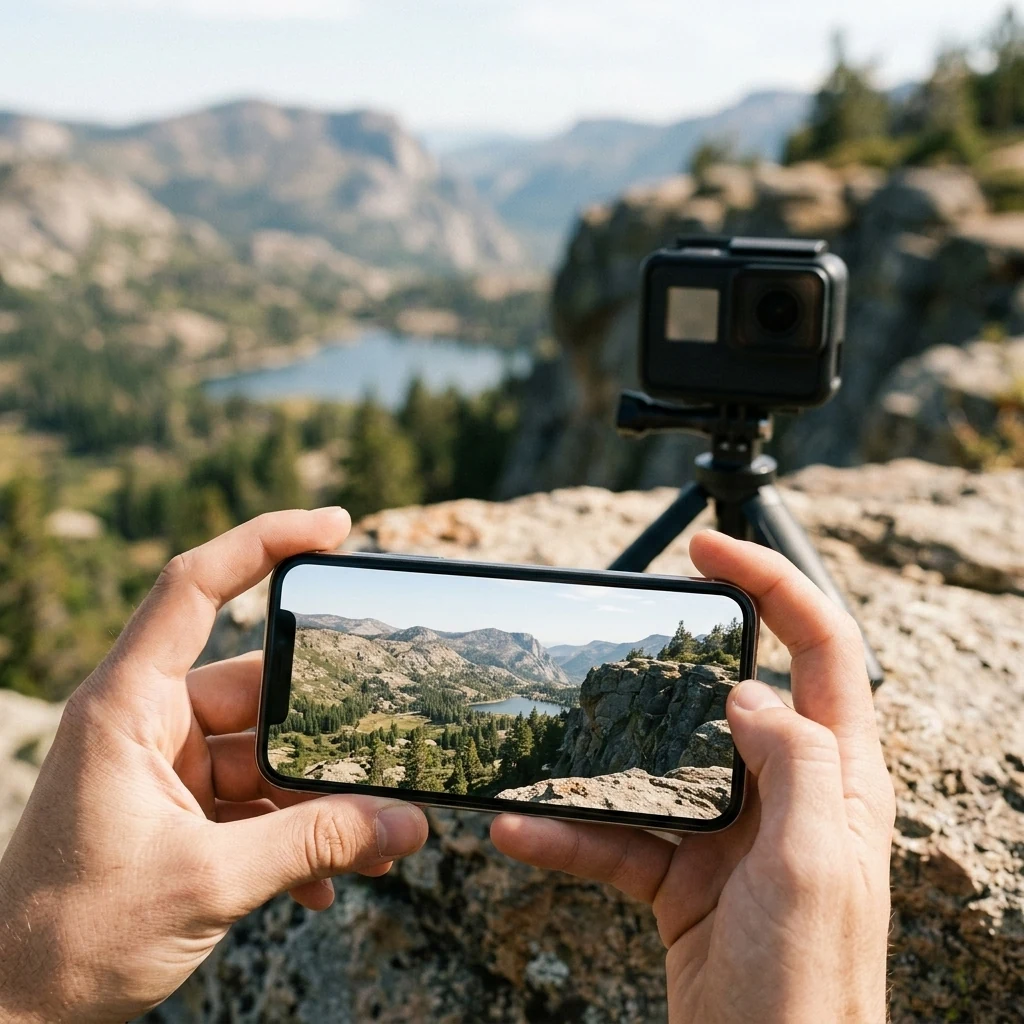 Akční kamera 4K: zpomalení a časosběr