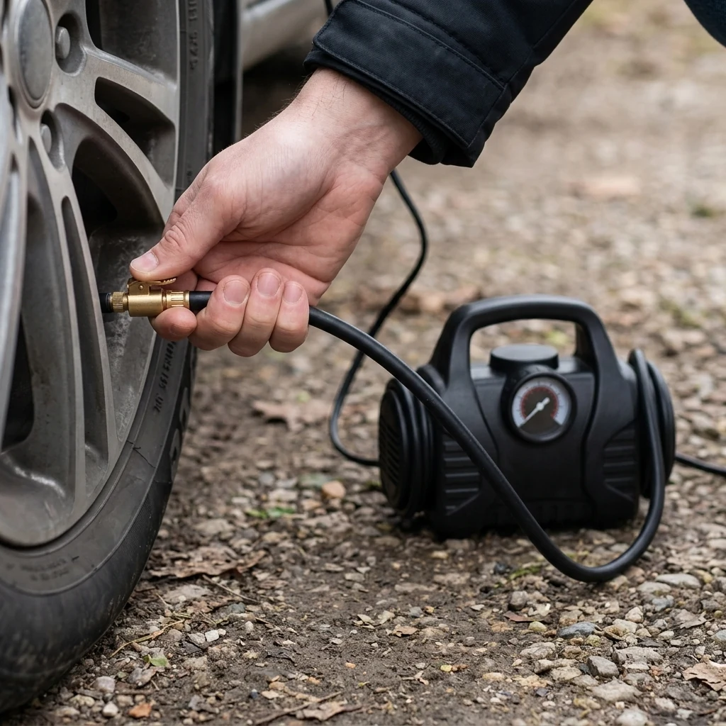 Autokompresor 12 V: ze zásuvky v autě