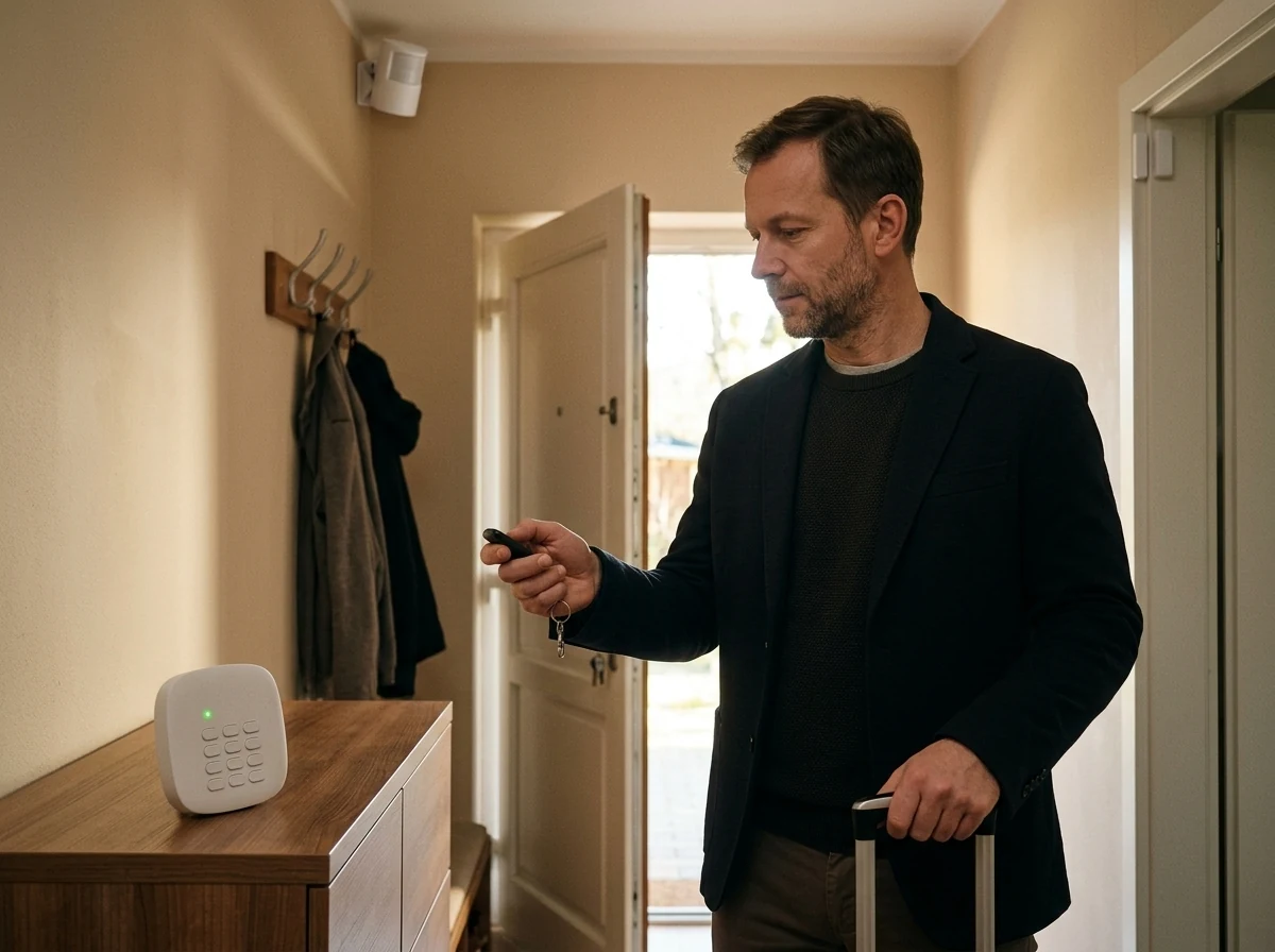 Bezdrátový GSM alarm: a SMS