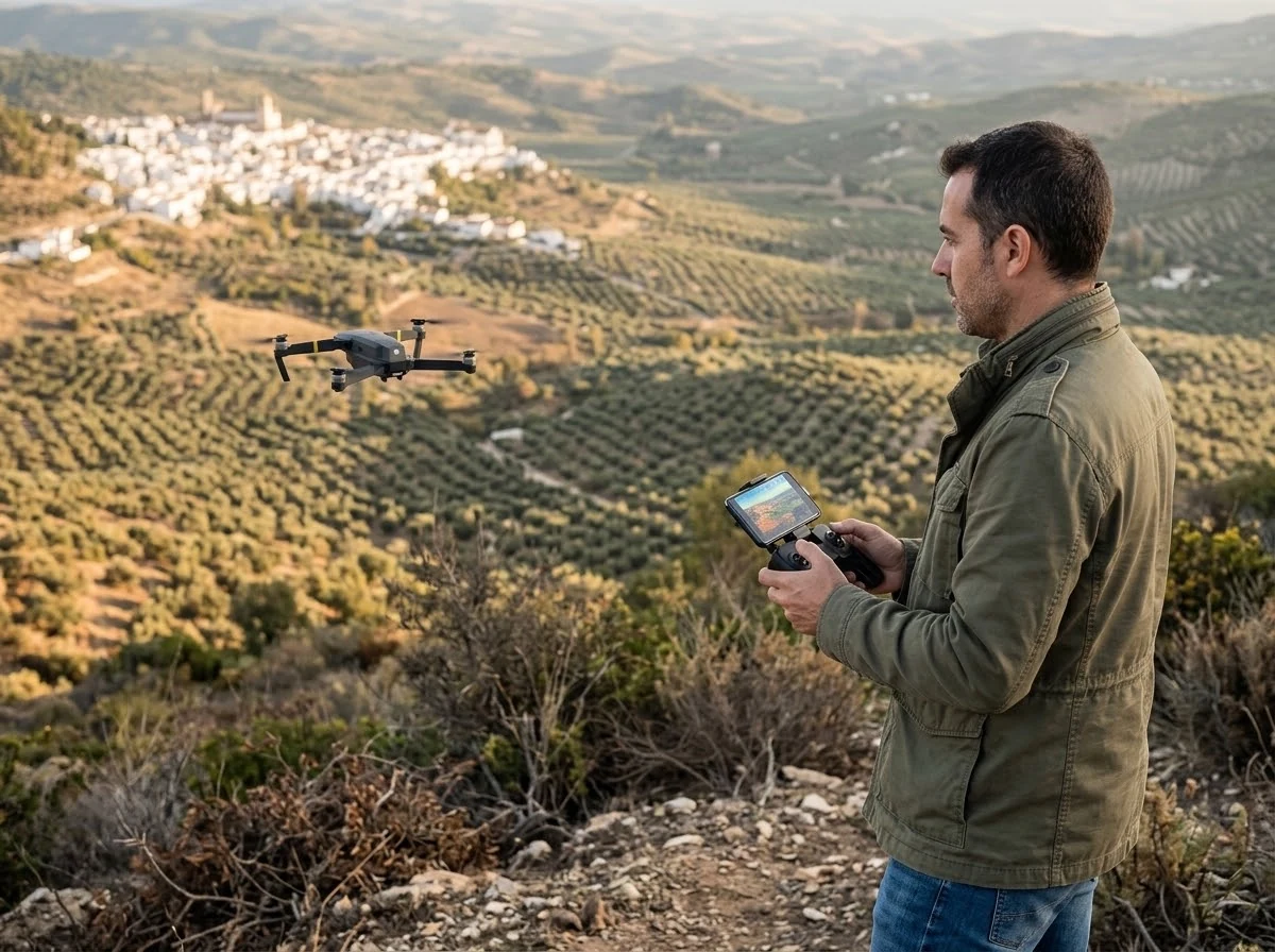Dron plegable PRO: La cámara en tu móvil