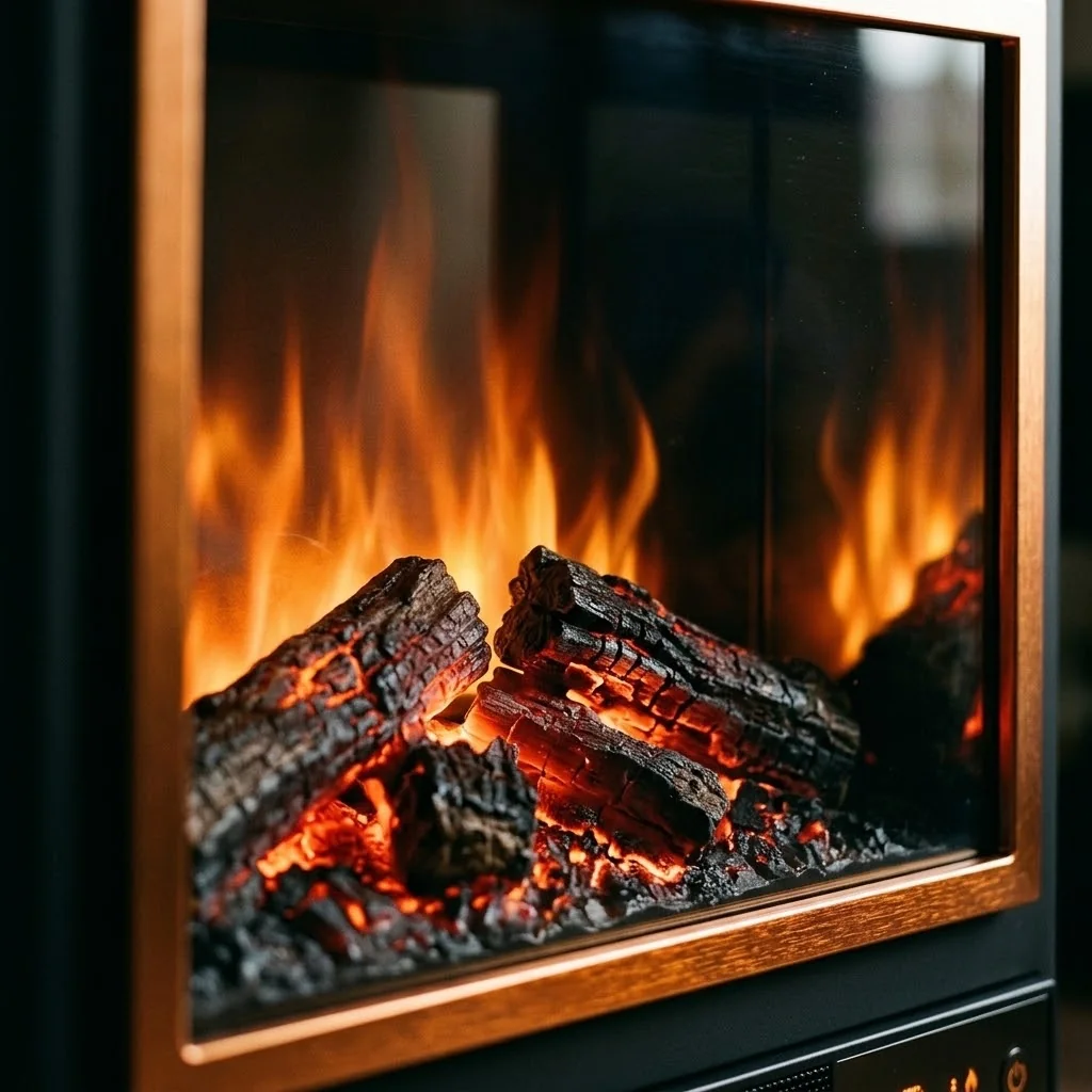 Električni kamin PRO: termostat s održavanjem
