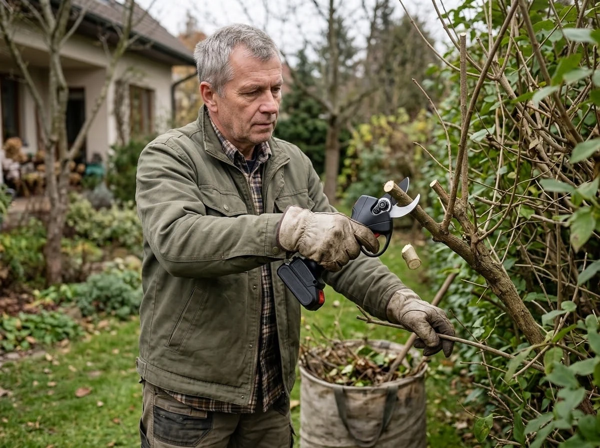 Akkus metszőolló PRO: Szőlő