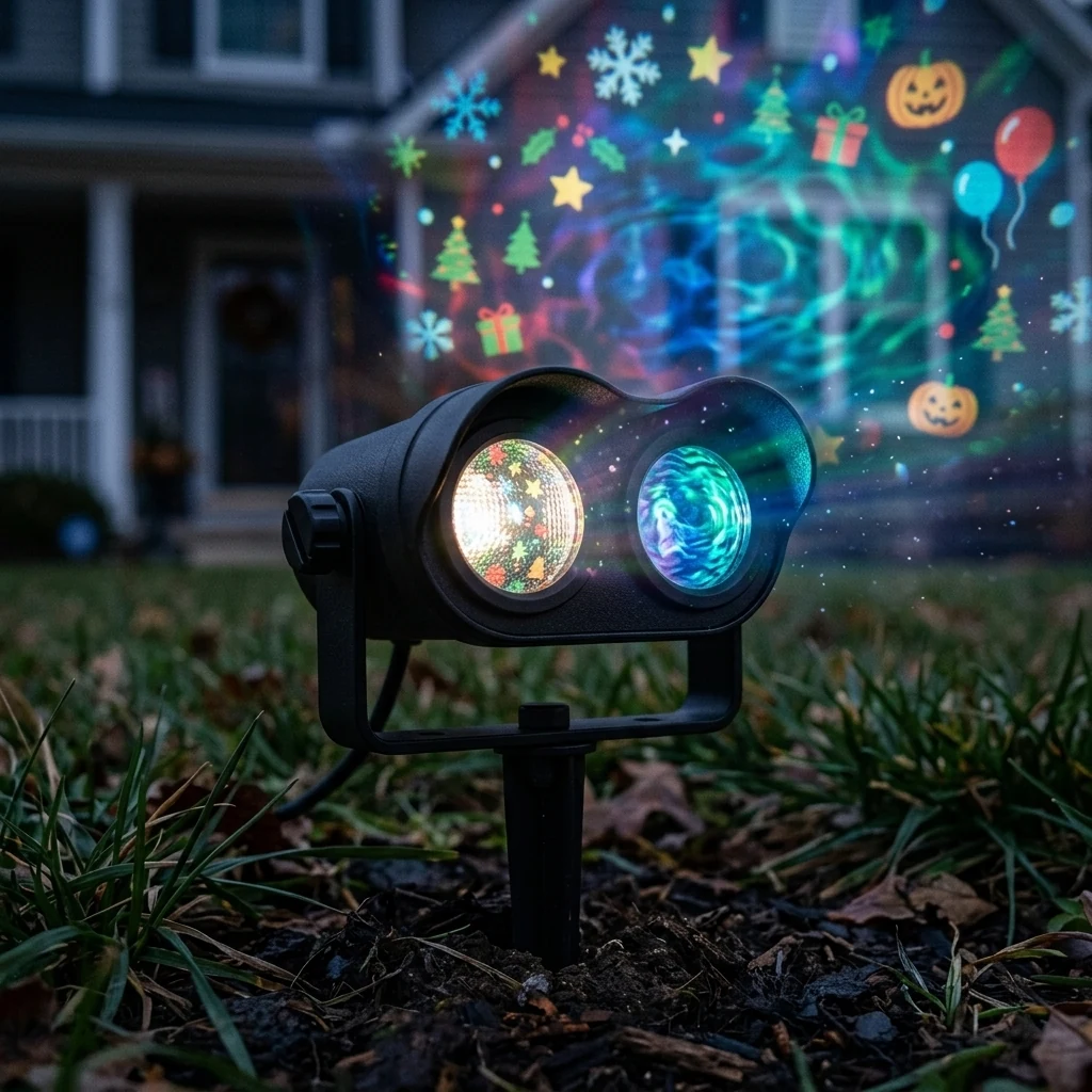 Ünnepi LED projektor: minden ünnepre