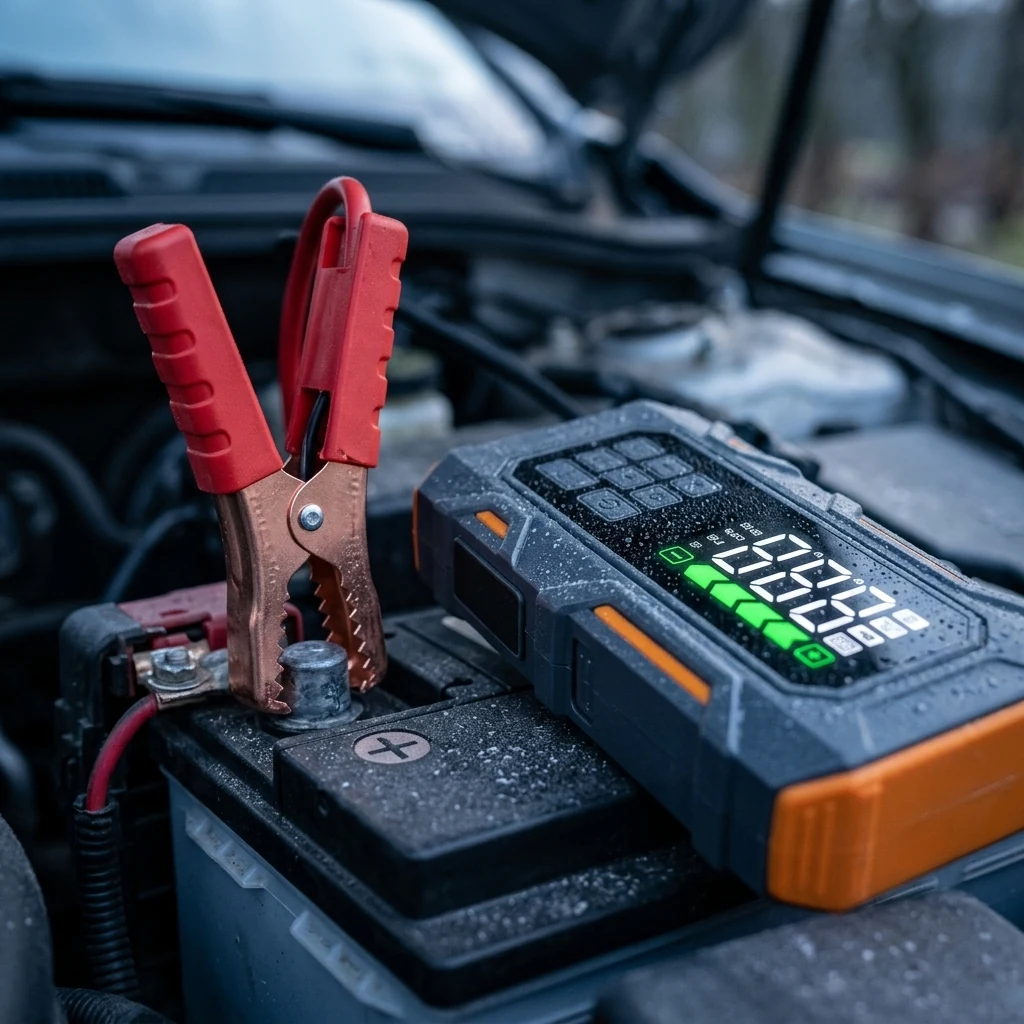 Arrancador de bateria PRO: Powerbank para a viagem
