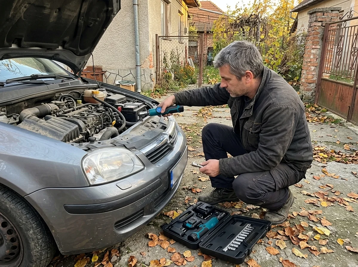 Revizia de toamnă, în curte