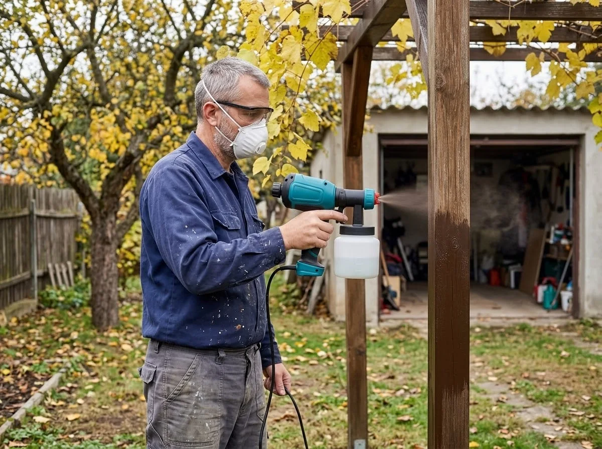 Pergola din grădină