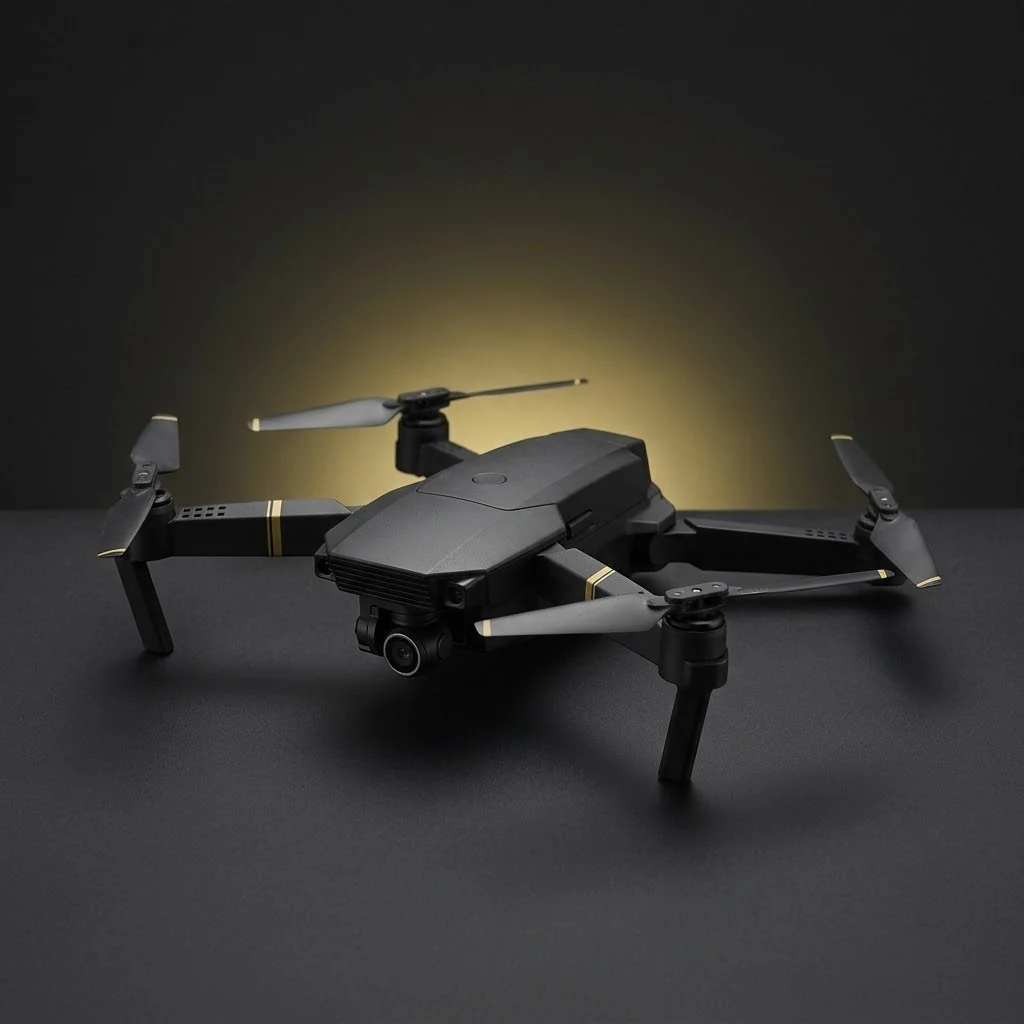 Zložljiv dron PRO: Vzlet in pristanek
