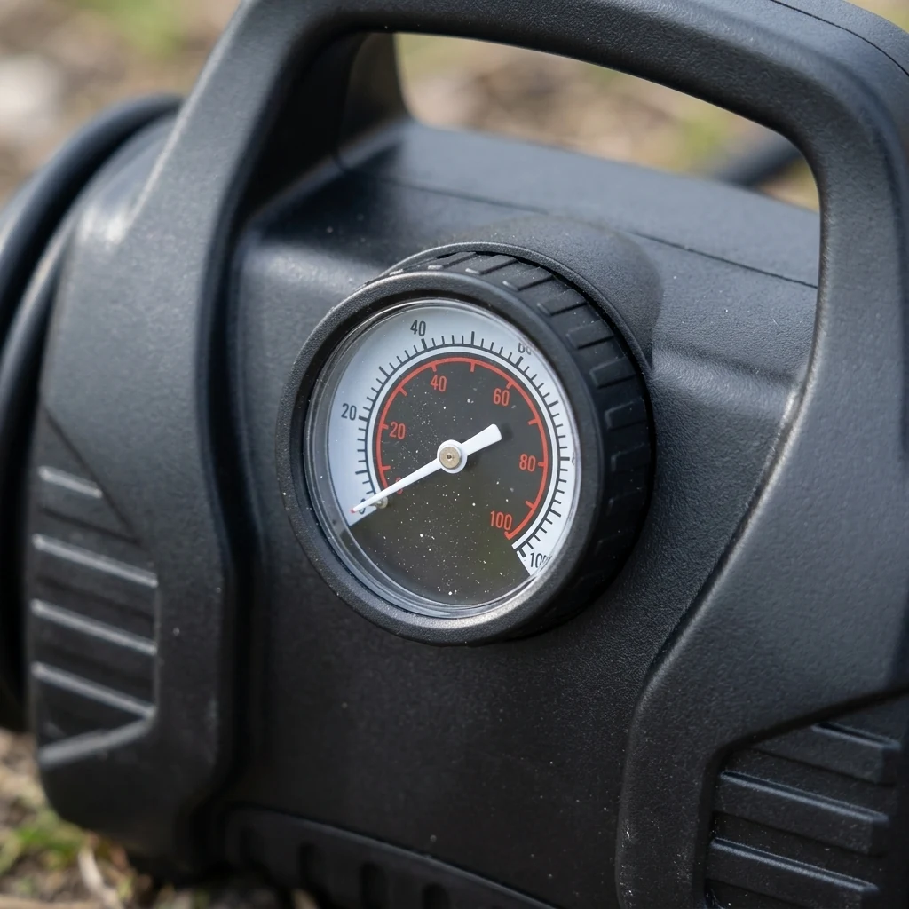 Autokompresor 12 V: vzduch neuniká